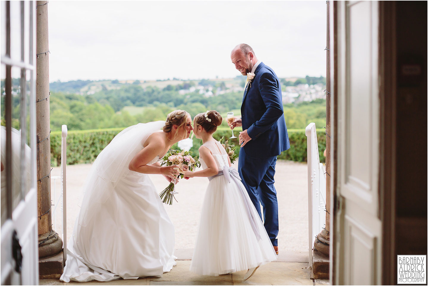 A moment between mum and daughter at a wedding at Wood Hall near Wetherby, Amazing Yorkshire Wedding Photos, Best Yorkshire Wedding Photos 2018