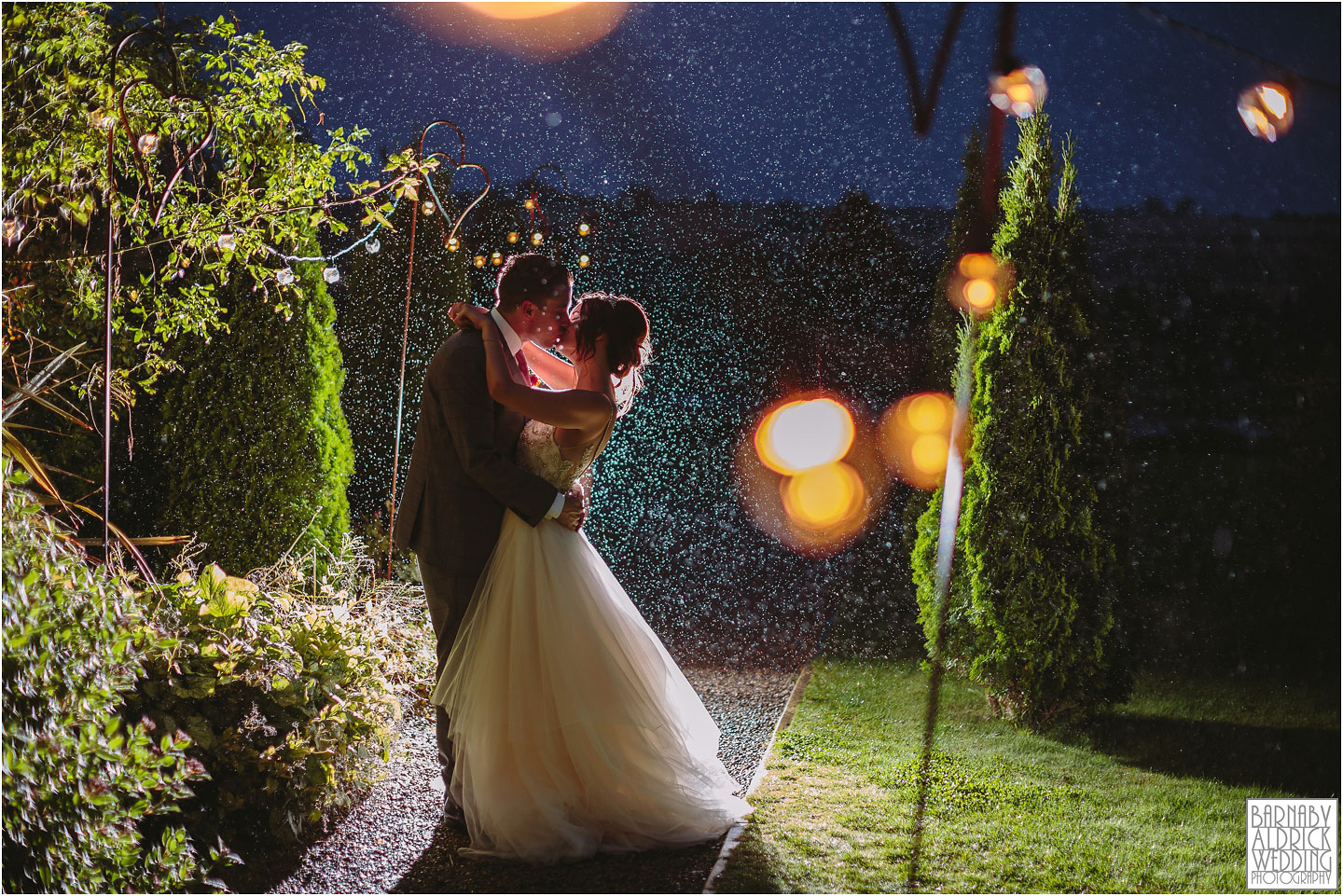 Yorkshire Wedding Barns Amazing wedding photo in the rain, Amazing Yorkshire Wedding Photos, Best Yorkshire Wedding Photos 2018