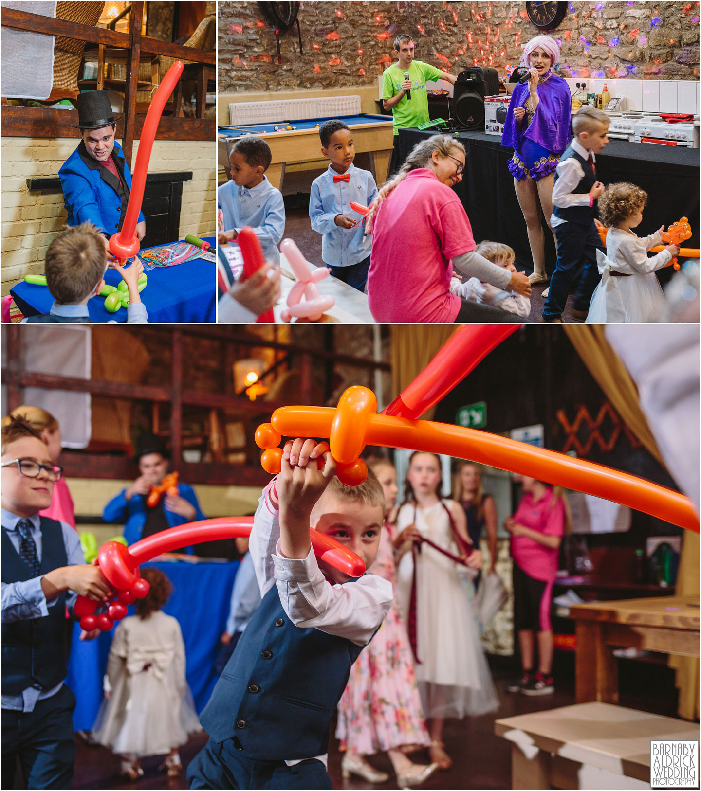 Childrens creche entertainment at the Priests House in Yorkshire, Priests House Yorkshire photos, Priests House Barden Tower Wedding Photography, Priests House Skipton Wedding Photographer, Yorkshire Dales Wedding, Yorkshire Wedding Photographer, Yorkshire Dales Wedding Venue