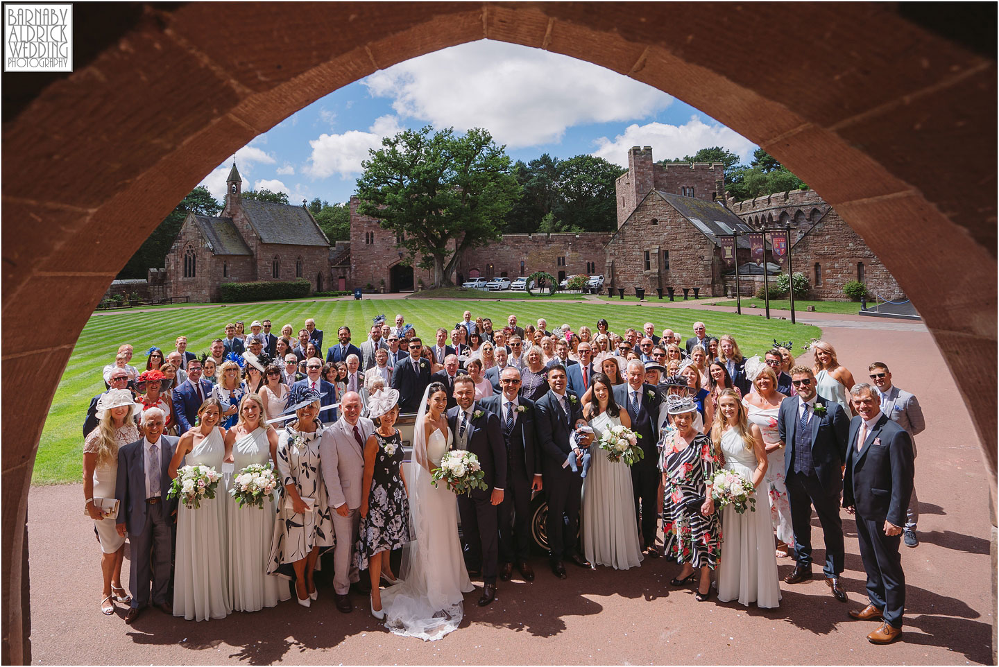 Peckforton Castle Wedding group Photos, Cheshire Wedding Photography at Peckforton Castle, Peckforton Castle Wedding, UK Castle Wedding