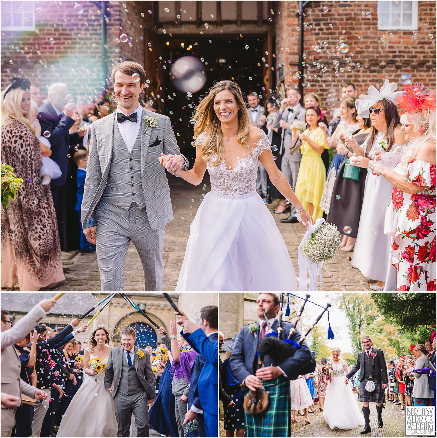 Meols Hall bubble Confetti photo