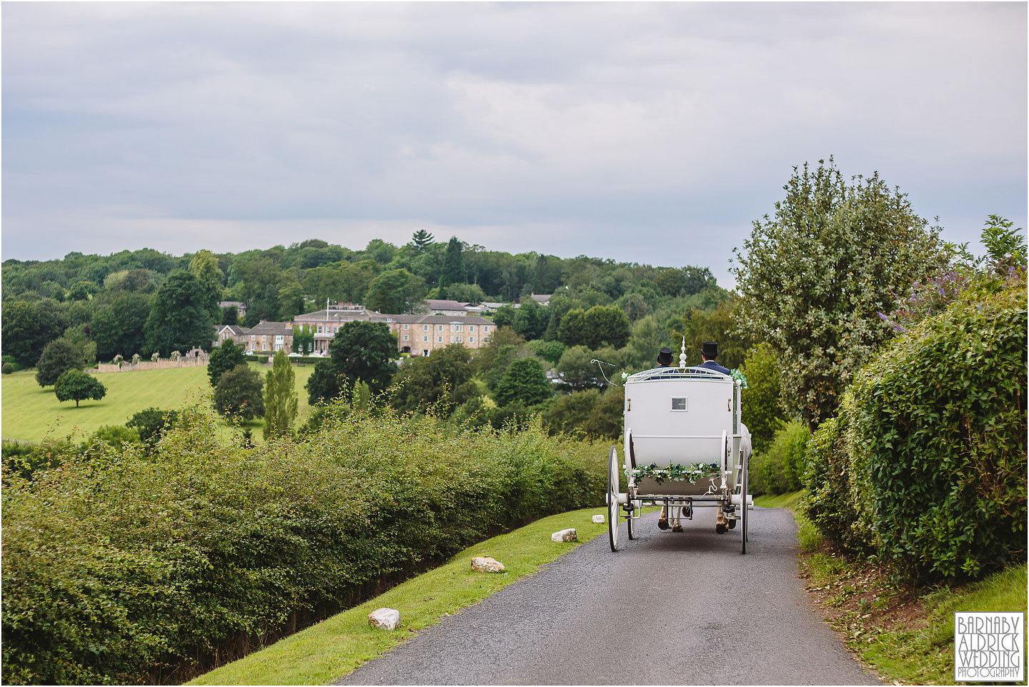 Wood Hall horse and carriage photo