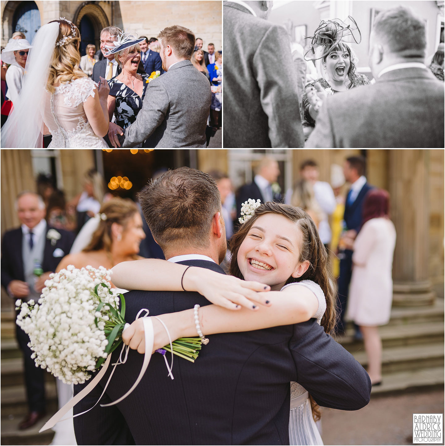 Oulton Hall documentary wedding photo