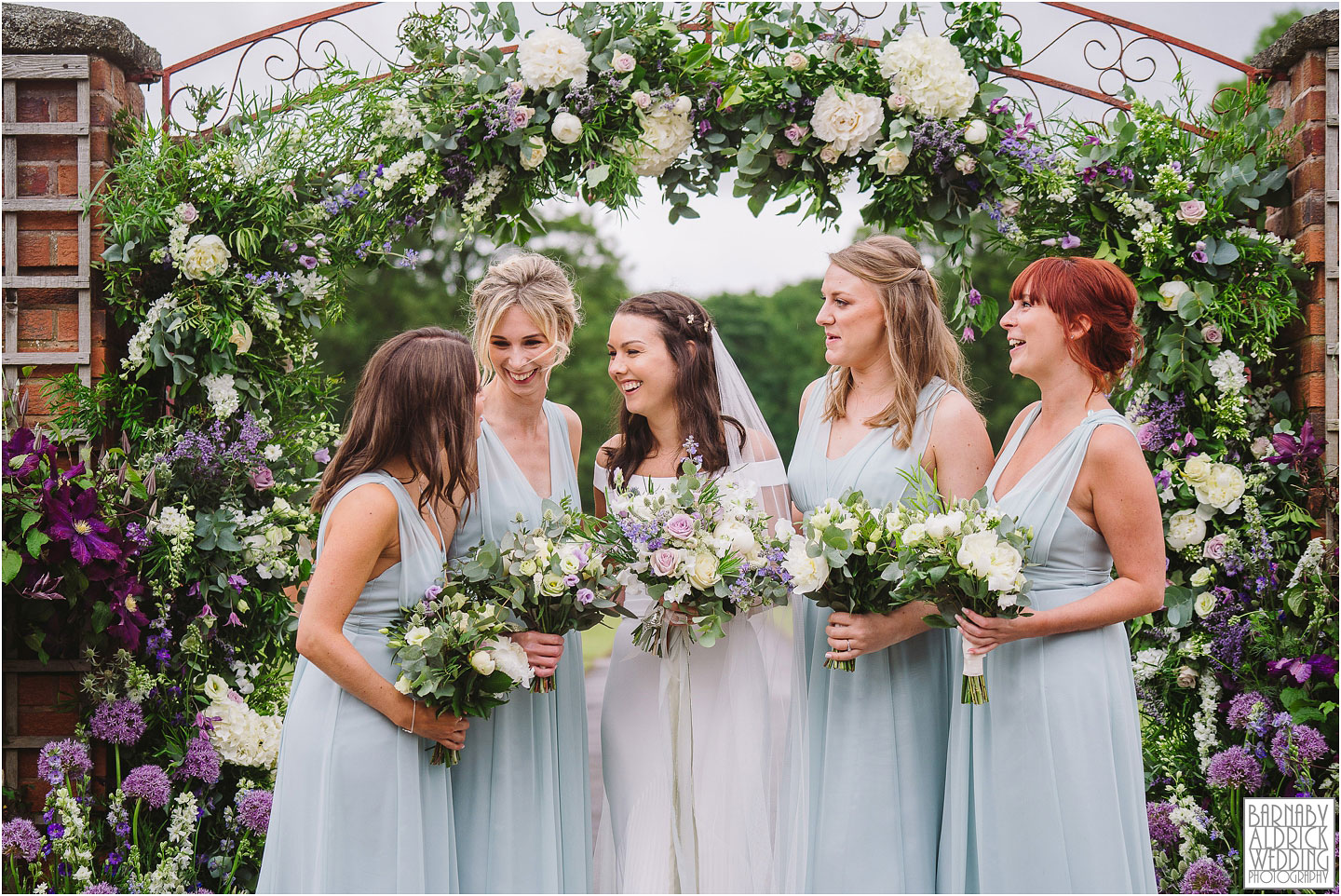 Beautiful Bride and bridesmaid photo