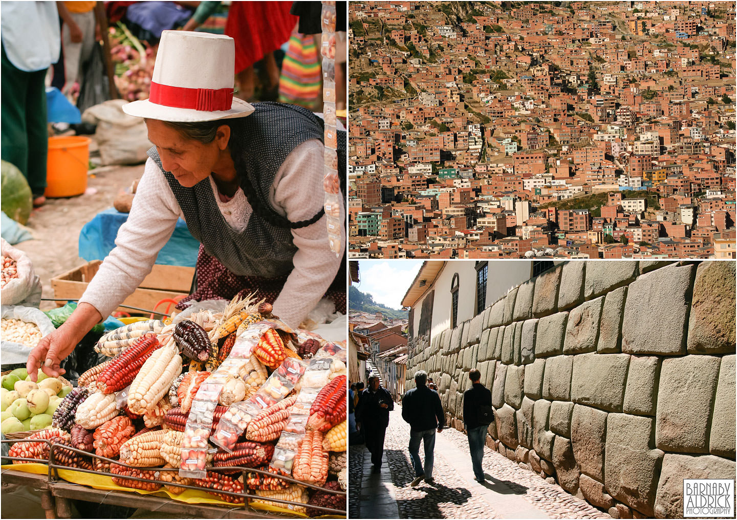 La Paz Bolivia, Cuzco Peru