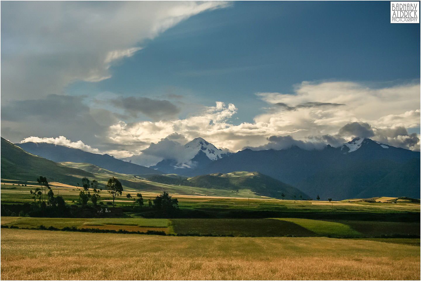 Cuzco countryside view Peru