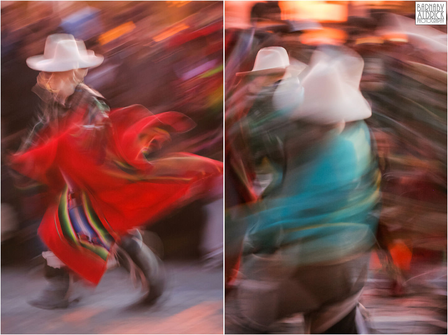 Cuzco street party dancing peru