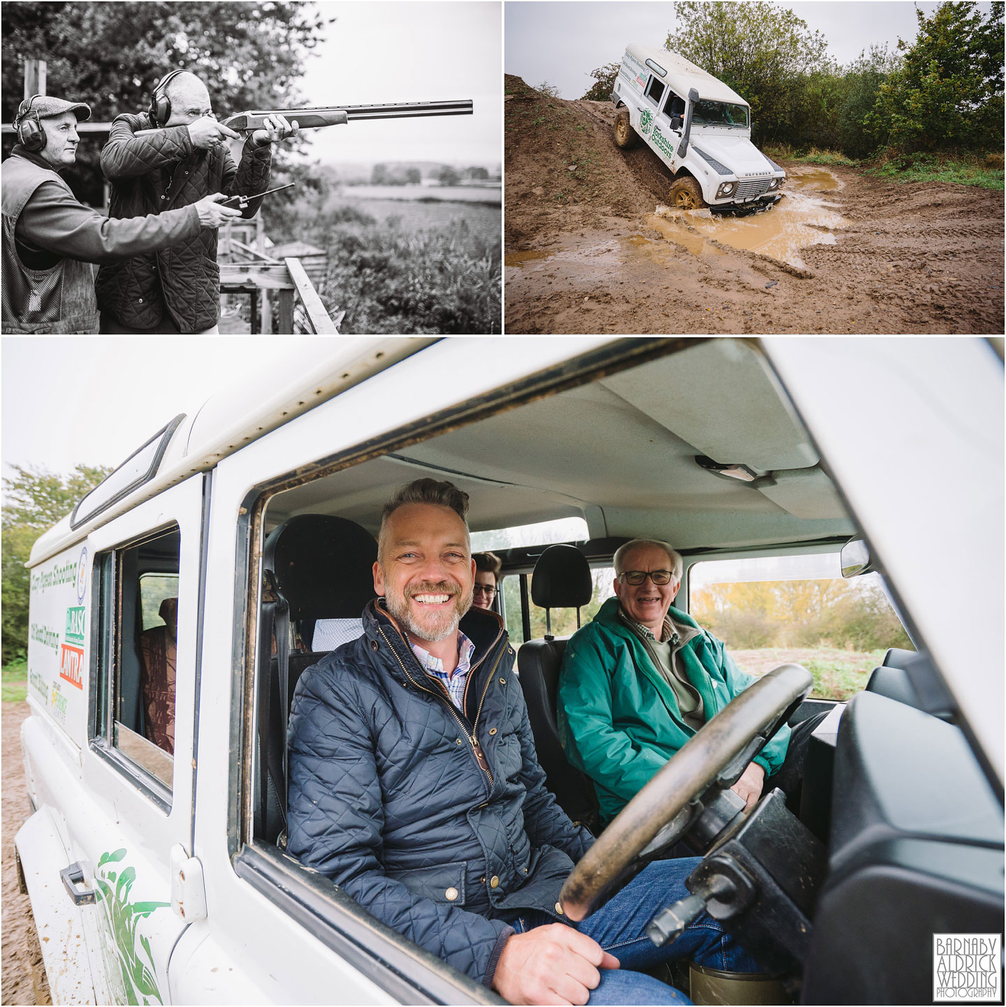 Wedding landrover experience Yorkshire