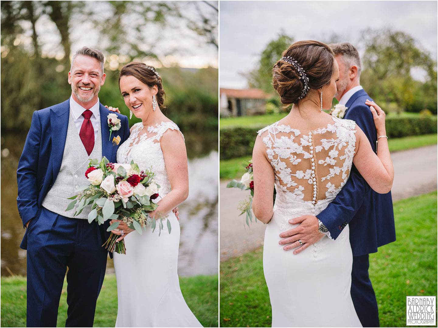 Wedding couple photos at The Pheasant Hotel Harome, The Pheasant Hotel Wedding Helmsley, Wedding Photography at The Pheasant Hotel North Yorkshire, North Yorkshire Wedding Photographer