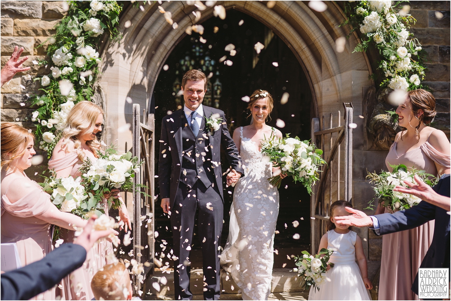 Rudding Park Chapel, Rudding Park Wedding Photography, Yorkshire Photographer Barnaby Aldrick, Rudding Park Harrogate Wedding Photos, Spring Yorkshire Wedding Photos