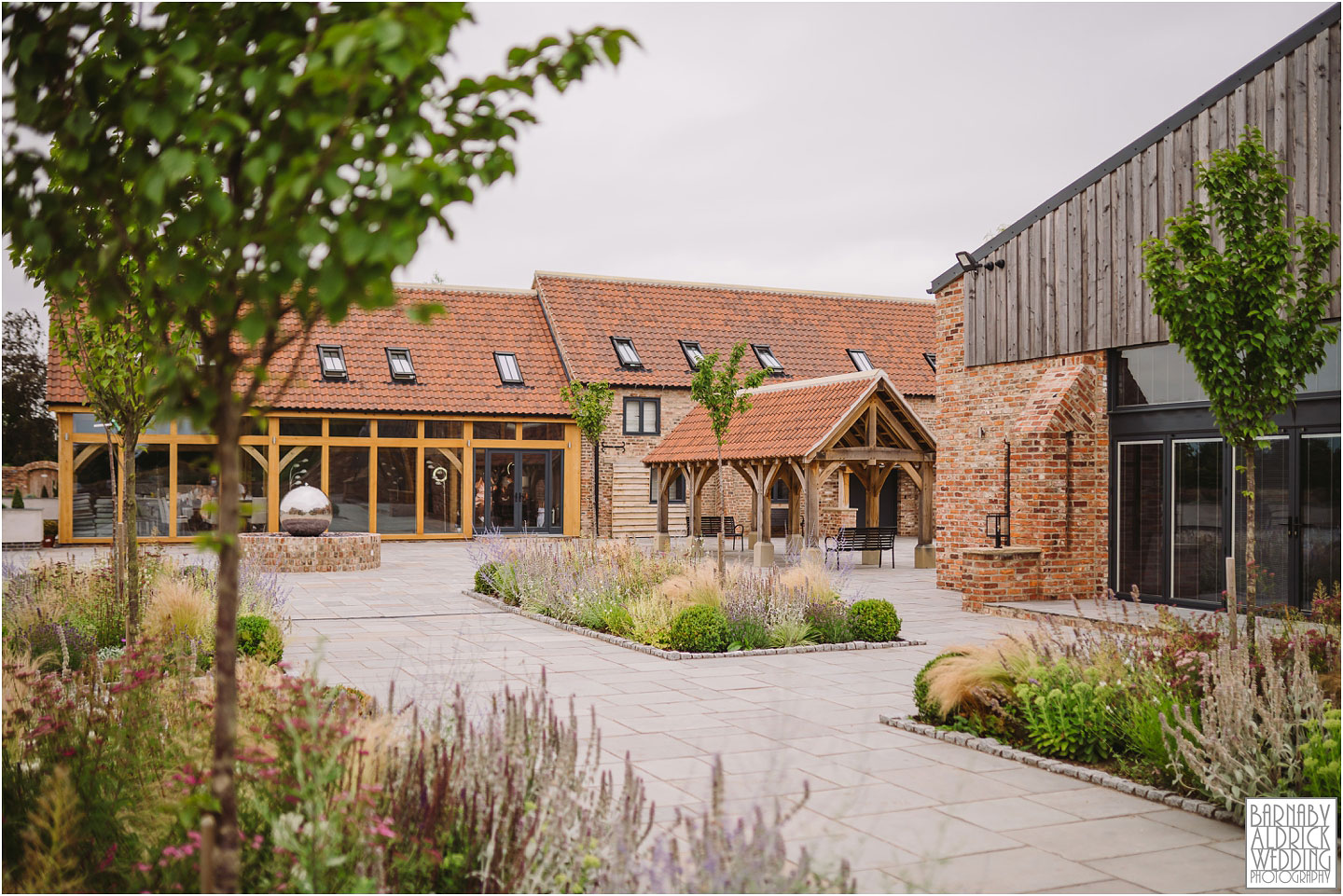 Yorkshire Barn Wedding venue The Oakwood at Ryther near Tadcaster in Yorkshire