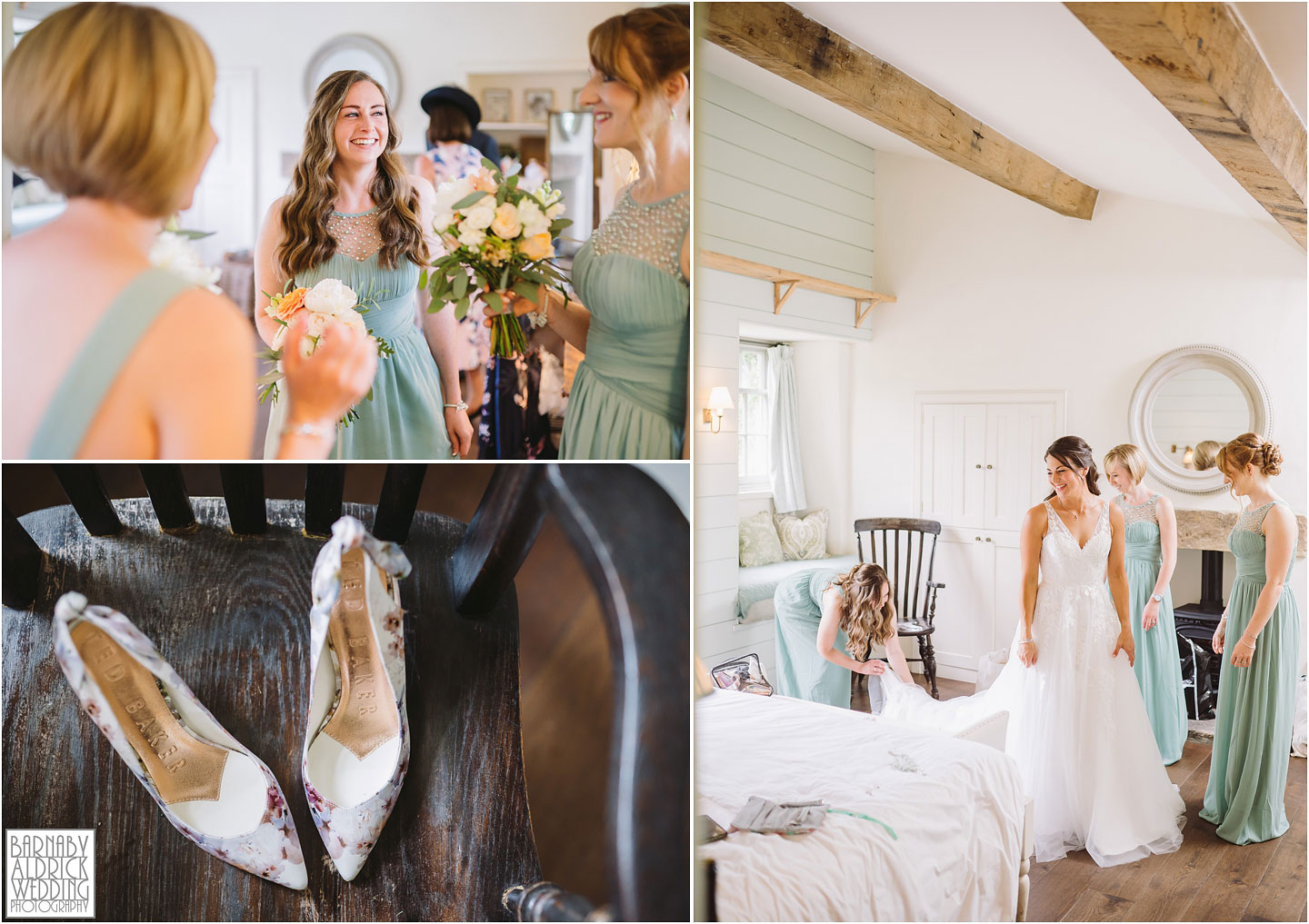 Bridal preparations at the Fig House Walled Garden at Middleton Lodge, Fig House Walled Garden Middleton Lodge Wedding Photos, Fig House Middleton Lodge Richmond, Middleton Lodge wedding photographer, Middleton Lodge Wedding Photography, Yorkshire Wedding Photographer Barnaby Aldrick