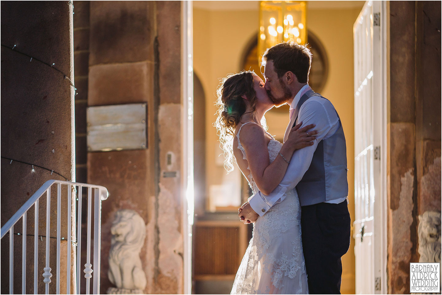 Evening flash portraits at Wood Hall Hotel in Wetherby