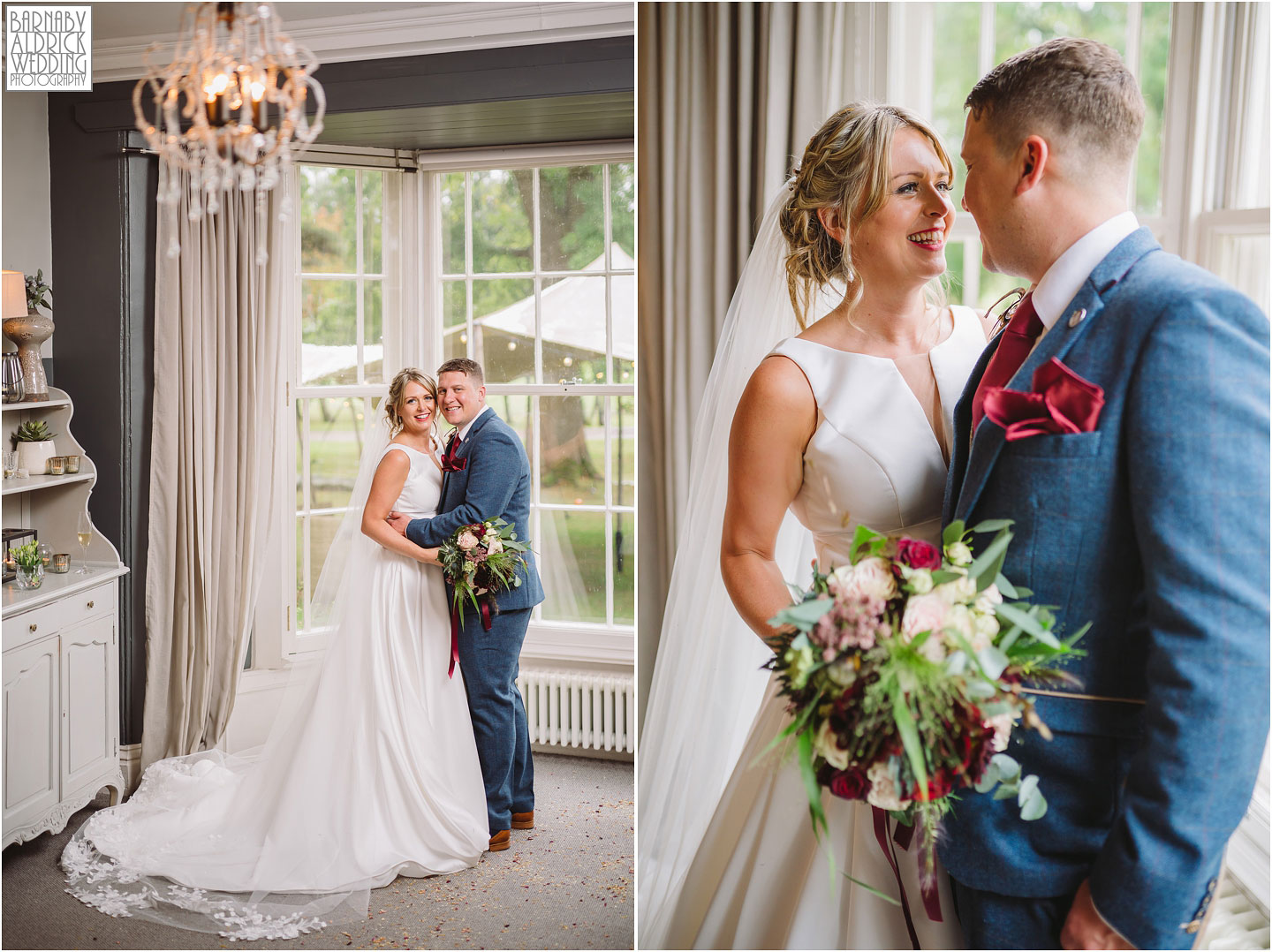 Couple portraits at Yorebridge House, Yorkshire Dales wedding venue, Wensleydale yorkshire boutique hotel,