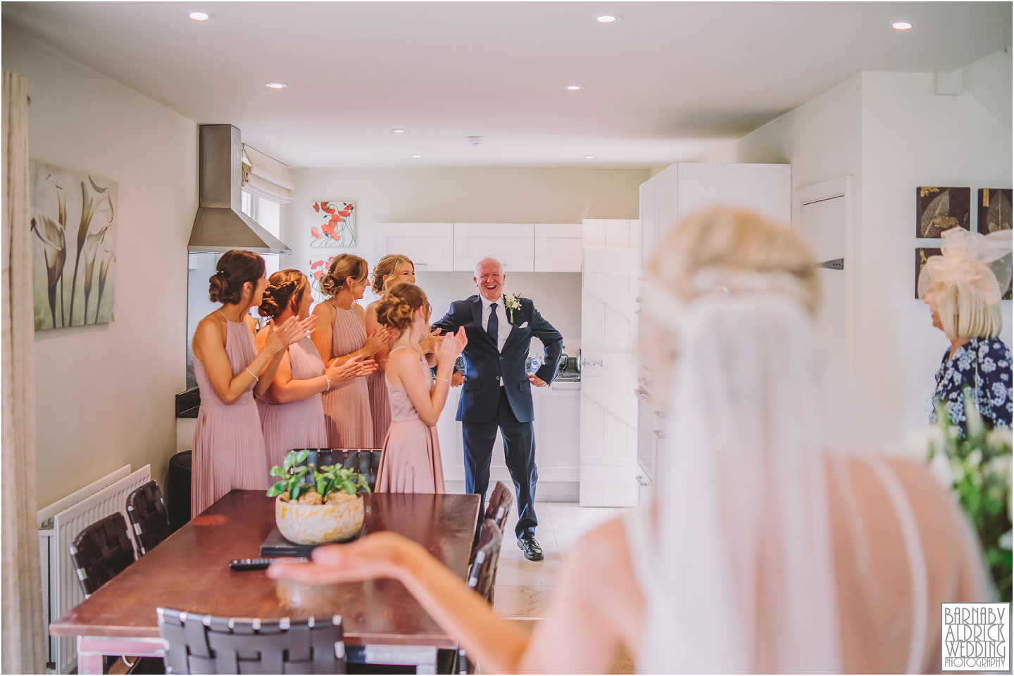 Priory Cottages, Father daughter wedding moment,