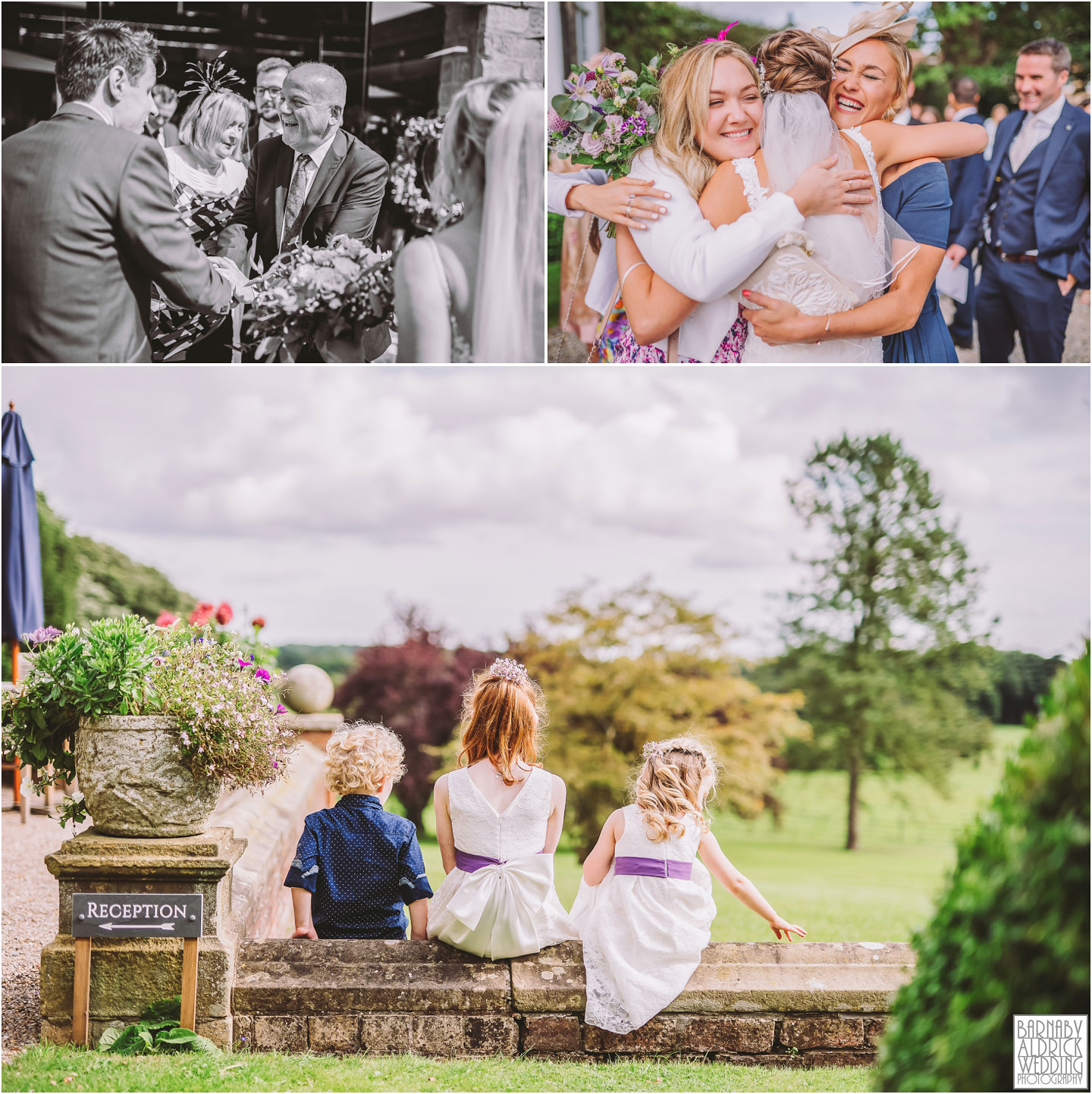 Natural Documentary Wedding photos by Yorkshire photographer Barnaby Aldrick