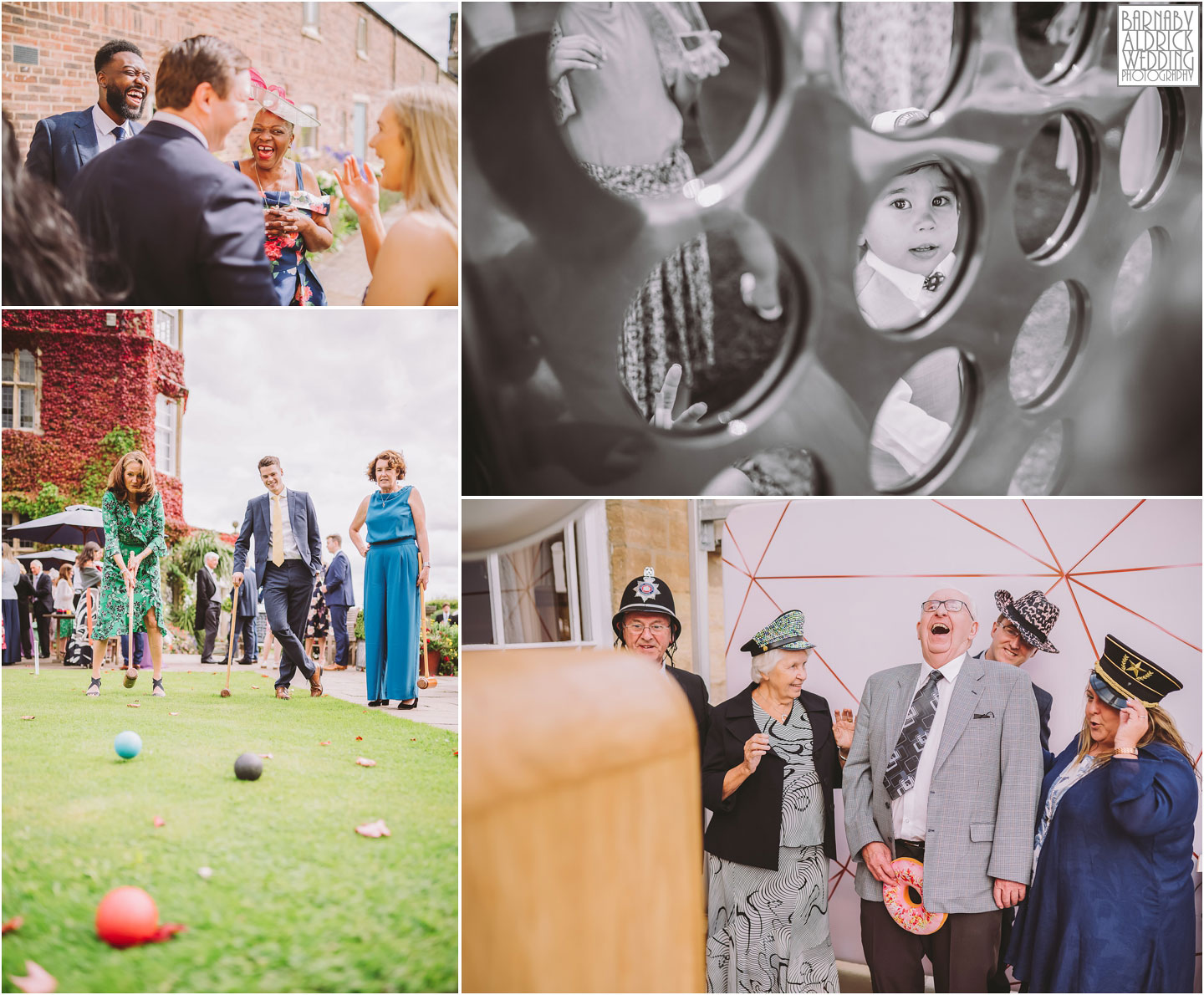 Relaxed Wedding photos by Yorkshire photographer Barnaby Aldrick