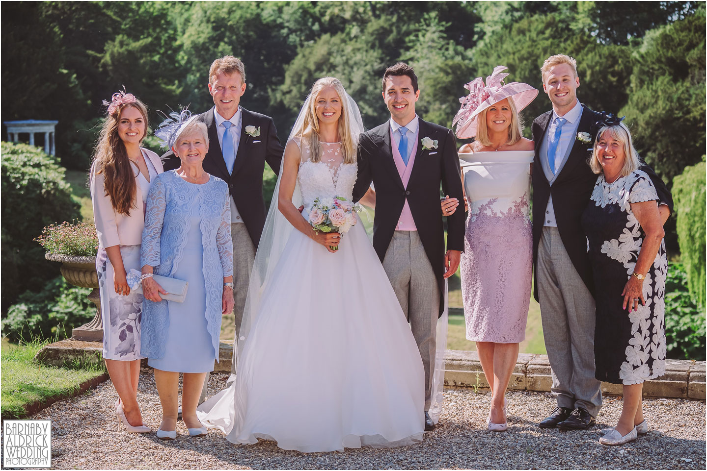 Birdsall House Wedding Group Photo