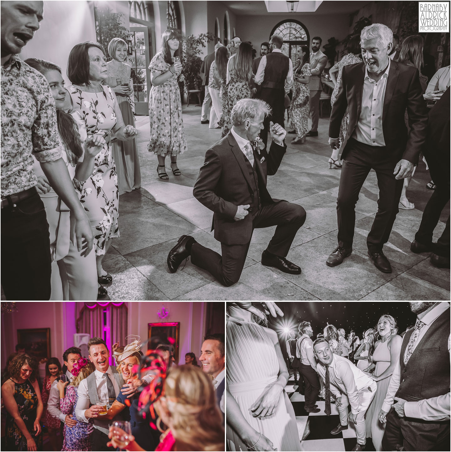 Fun wedding dancefloor moments,