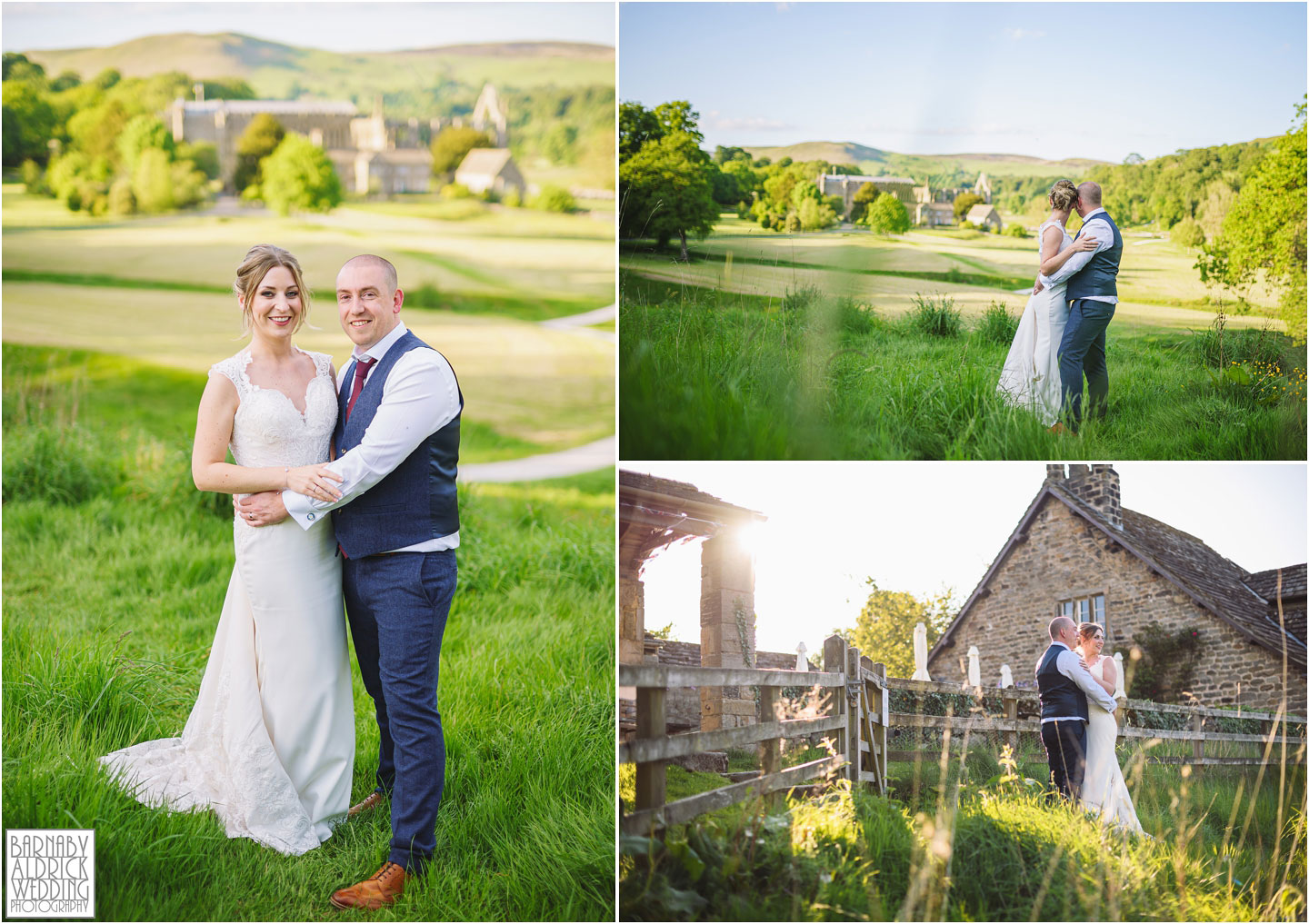 Golden Hour at the Tithe Barn at Bolton Abbey, Tithe Barn Bolton Abbey wedding photos, Tithe Barn Wedding Photographer, Bolton Abbey Tithe Barn Wedding, Yorkshire Dales Wedding, Yorkshire Dales Wedding Venue, Bolton Abbey wedding, Yorkshire Wedding Photographer