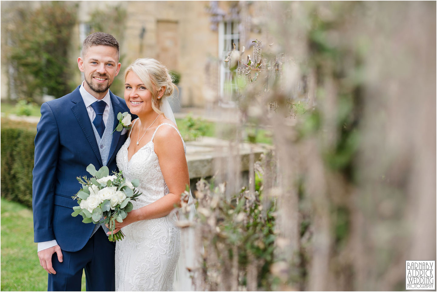 Wedding portrait photos at Rudding Park, Rudding Park Wedding Photos, Yorkshire Photographer Barnaby Aldrick, Rudding Park Harrogate Wedding Photos, Spring Yorkshire Wedding Photos