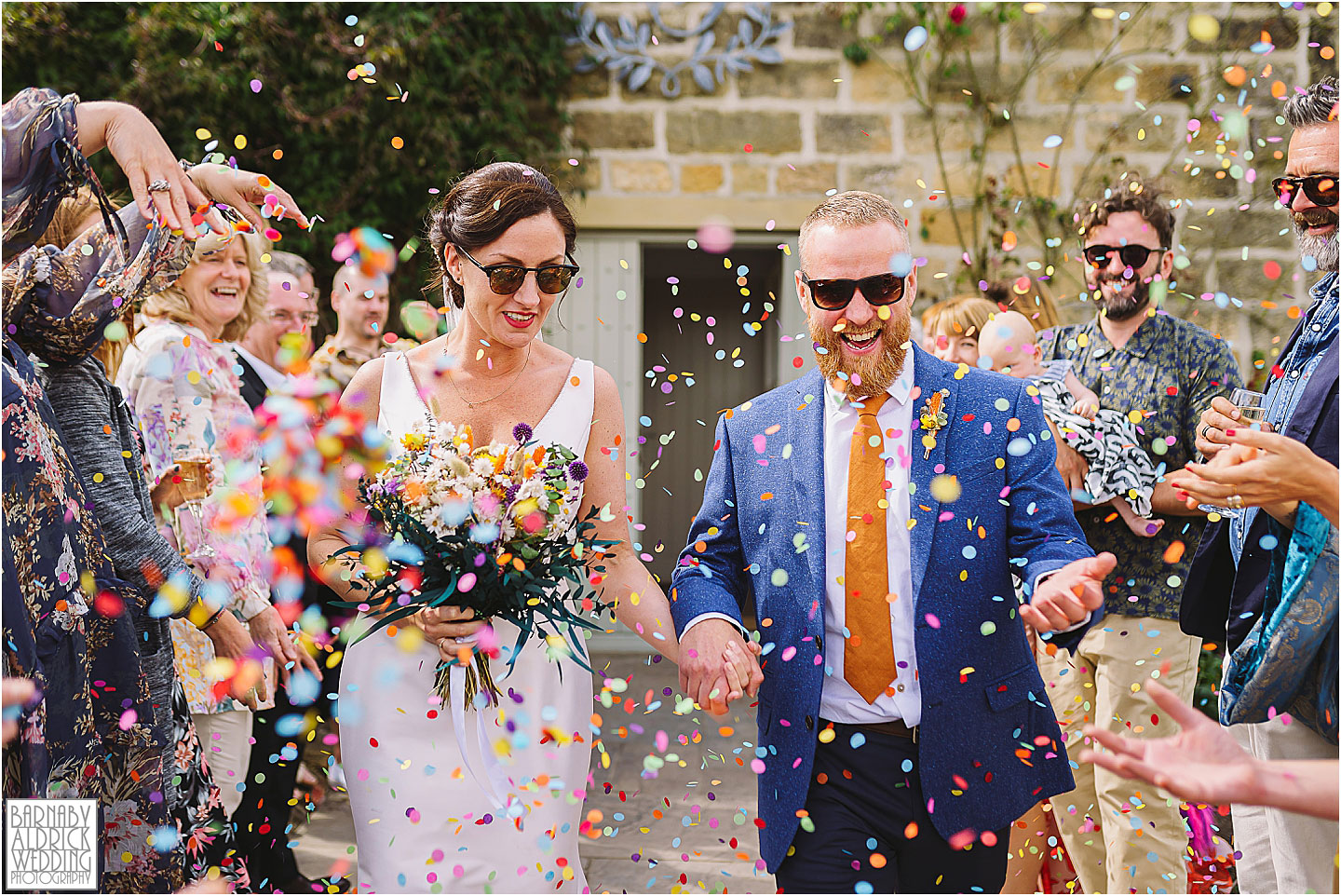 Chilli Barn Otley Wedding Confetti Photos, Otley Chilli Barn Wedding, Chili Barn Wedding Photos, Chilli Barn Yorkshire Wedding