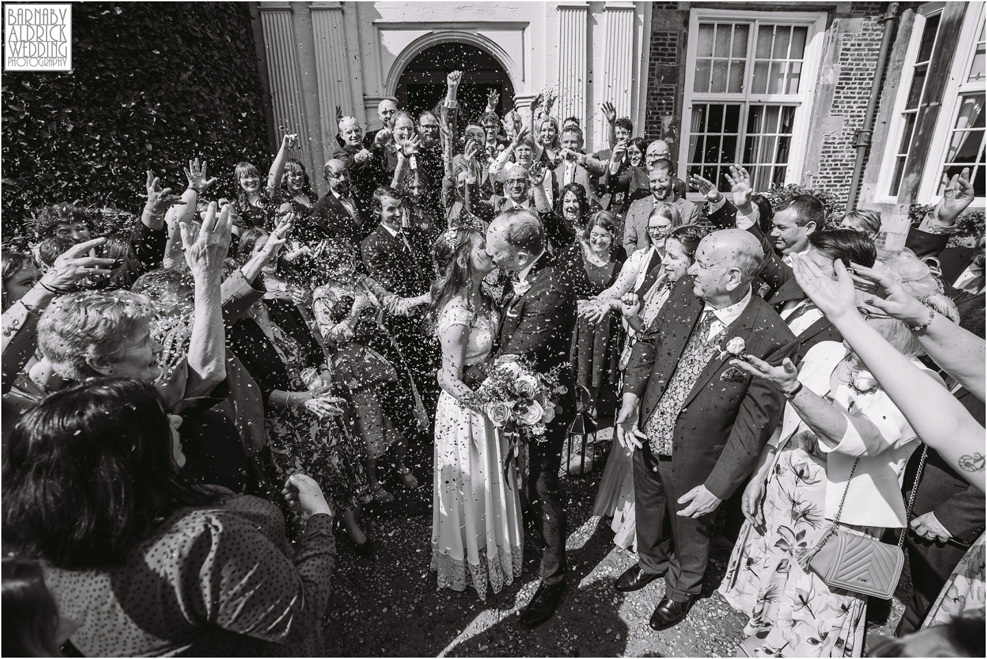 Goldsborough Hall Wedding Confetti, Goldsborough Hall Wedding Photography, Yorkshire Wedding, Yorkshire Wedding Photographer, Knaresborough Wedding, Harrogate wedding venue, Yorkshire Stately House Wedding