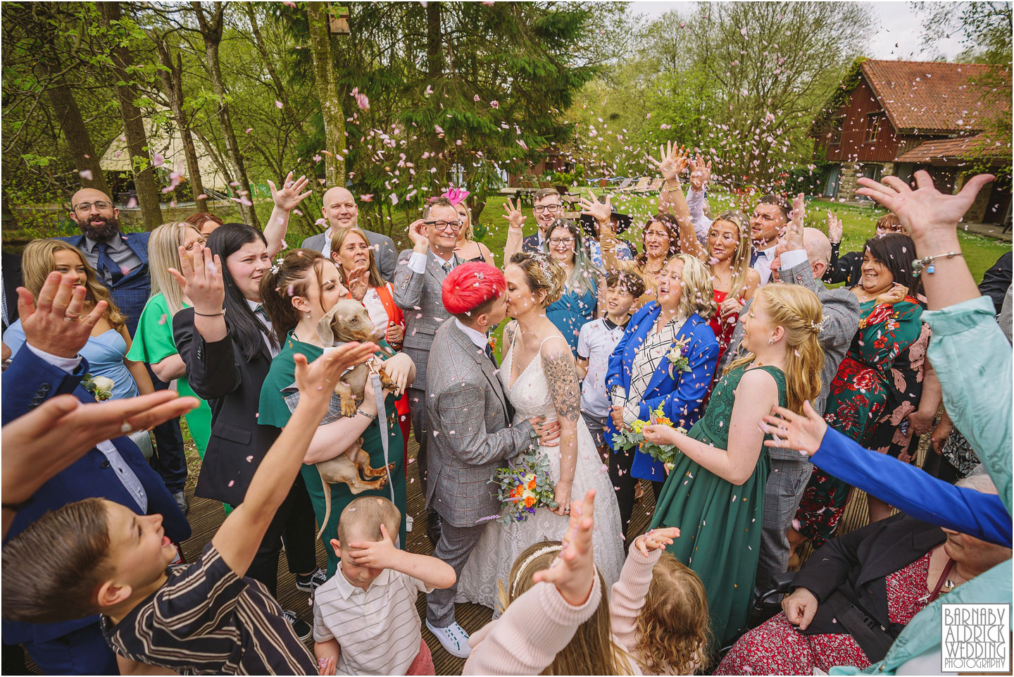 Chevin Country Park Wedding Photos, Gay wedding at Chevin Country Park, LGBTQ friendly Yorkshire wedding Photographer, Otley Yorkshire Wedding Photographer